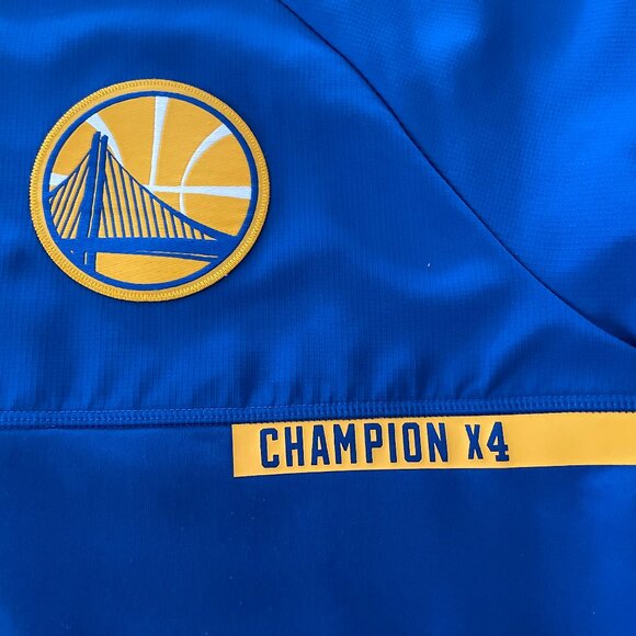 Adidas NBA Golden State Warriors Warm-up Jacket, Men’s size L - Picture 10 of 11